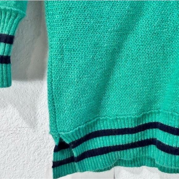 DE RIGUEUR wool blend green sweater size:M - Picture 3 of 12